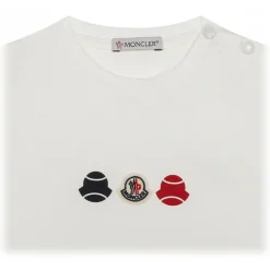 Moncler - White Logo Tennis T-Shirt - Exclusive Luxury Collection - Avvenice^ T-shirt