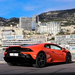 Monte Carlo Travel 1985 - Lamborghini Huracan Evo LP 640-4 - Supercar - Monte-Carlo - Cannes - Exclusive Luxury - Avvenice