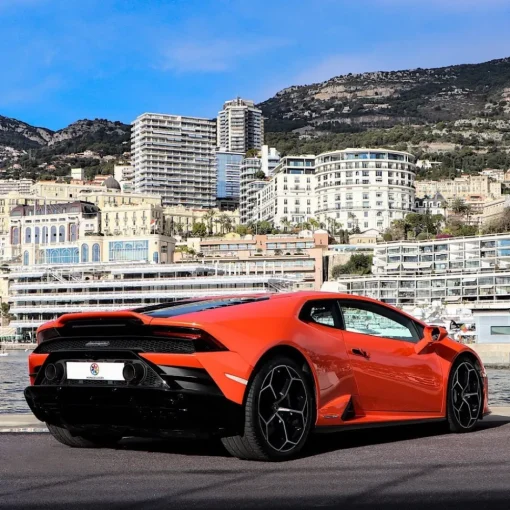 Monte Carlo Travel 1985 - Lamborghini Huracan Evo LP 640-4 - Supercar - Monte-Carlo - Cannes - Exclusive Luxury - Avvenice