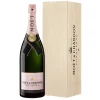 Mo\u00ebt & Chandon Champagne Moët & Chandon Champagne - Rosé Impérial - Jéroboam - Wood Box - Pinot Noir - Luxury Limited Edition - 3 l - Avvenice^ Wines