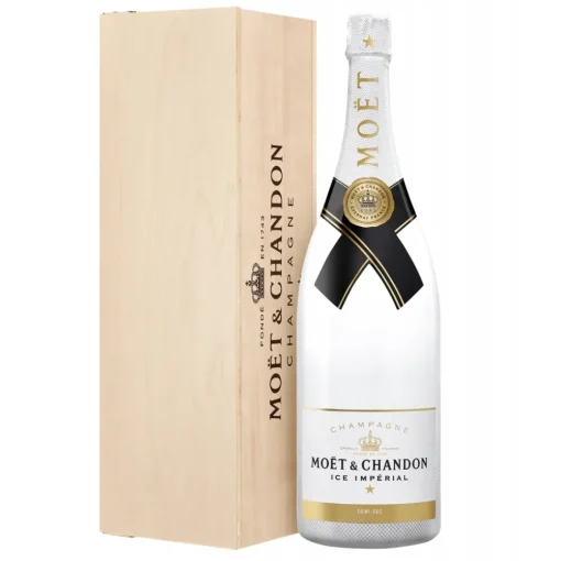 Mo\u00ebt & Chandon Champagne Moët & Chandon Champagne - Ice Impérial - Jéroboam - Wood Box - Pinot Noir - Luxury Limited Edition - 3 l - Avvenice