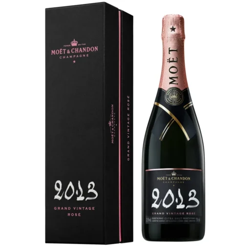 Mo\u00ebt & Chandon Champagne Moët & Chandon Champagne - Grand Vintage Rosé 2013 - Coffret Box - Pinot Noir - Luxury Limited Edition - 750 ml - Avvenice