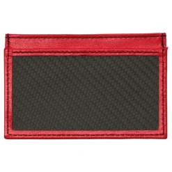 MV Augusta - TecknoMonster - TecknoMonster Carbon Card Holder Red - Wallet - Aeronautical Carbon Wallet Suitcase - Avvenice^ Wallets