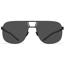 Mykita - Al - NO1 - Dark Grey Black - Metal Collection - Sunglasses - Eyewear - Avvenice