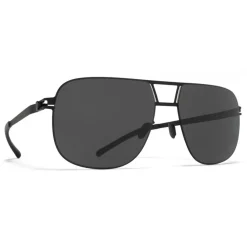 Mykita - Al - NO1 - Dark Grey Black - Metal Collection - Sunglasses - Eyewear - Avvenice