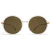 Mykita - Anana - Lite - Champagne Gold Brown - Acetate Collection - Sunglasses - Eyewear - Avvenice^ Sunglasses & Eyewear