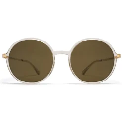Mykita - Anana - Lite - Champagne Gold Brown - Acetate Collection - Sunglasses - Eyewear - Avvenice^ Sunglasses & Eyewear