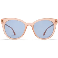 Mykita - Anik - Lite - Shiny Copper Sky Blue - Acetate Collection - Sunglasses - Eyewear - Avvenice