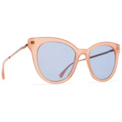 Mykita - Anik - Lite - Shiny Copper Sky Blue - Acetate Collection - Sunglasses - Eyewear - Avvenice