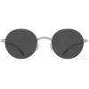Mykita - Blu - Lite - Silver Dark Grey - Metal Collection - Sunglasses - Eyewear - Avvenice^ Sunglasses & Eyewear