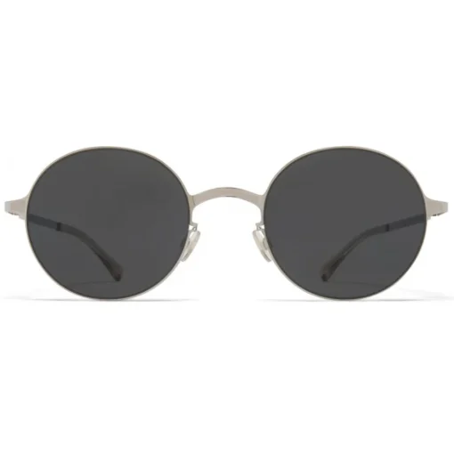 Mykita - Blu - Lite - Silver Dark Grey - Metal Collection - Sunglasses - Eyewear - Avvenice^ Sunglasses & Eyewear