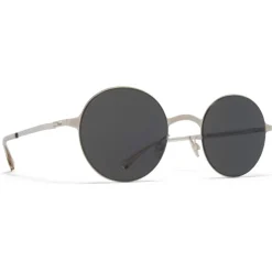 Mykita - Blu - Lite - Silver Dark Grey - Metal Collection - Sunglasses - Eyewear - Avvenice^ Sunglasses & Eyewear
