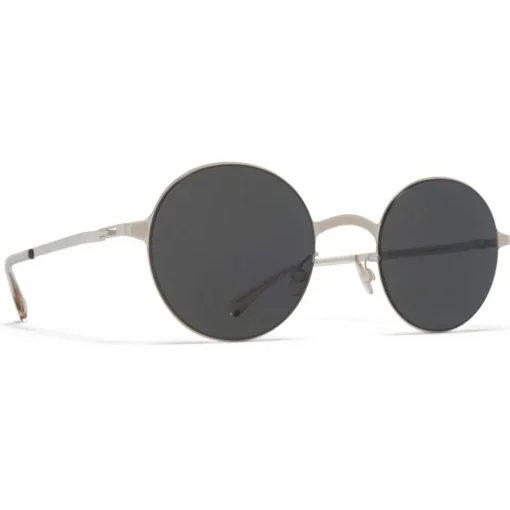 Mykita - Blu - Lite - Silver Dark Grey - Metal Collection - Sunglasses - Eyewear - Avvenice^ Sunglasses & Eyewear
