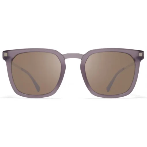 Mykita - Borga - Lite - Smoke Matte Silver Brown - Acetate Collection - Sunglasses - Eyewear - Avvenice^ Sunglasses & Eyewear