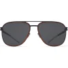 Mykita - Caleb - NO1 - Indigo Orange Grey - Metal Collection - Sunglasses - Eyewear - Avvenice^ Sunglasses & Eyewear