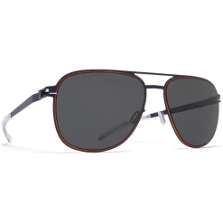 Mykita - Caleb - NO1 - Indigo Orange Grey - Metal Collection - Sunglasses - Eyewear - Avvenice^ Sunglasses & Eyewear