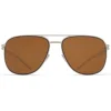 Mykita - Caleb - NO1 - Silver Amber Brown - Metal Collection - Sunglasses - Eyewear - Avvenice