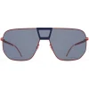 Mykita - Cayenne - Mylon - Red Dark Blue - Mylon Collection - Sunglasses - Eyewear - Avvenice