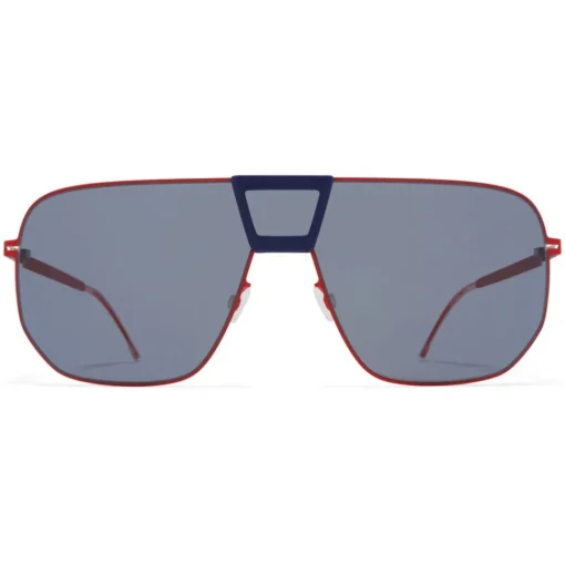 Mykita - Cayenne - Mylon - Red Dark Blue - Mylon Collection - Sunglasses - Eyewear - Avvenice