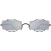 Mykita - Charlotte - & Damir Doma - Black Silver - Metal Collection - Sunglasses - Eyewear - Avvenice^ Sunglasses & Eyewear