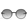 Mykita - Flamingo - First - Black - Metal Collection - Sunglasses - Eyewear - Avvenice