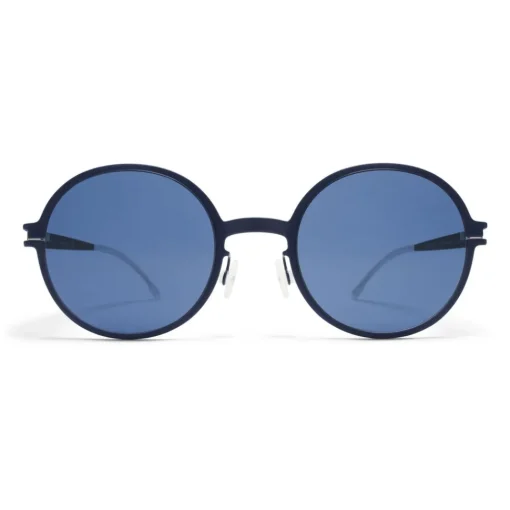 Mykita - Flamingo - First - Night Blue - Metal Collection - Sunglasses - Eyewear - Avvenice^ Sunglasses & Eyewear
