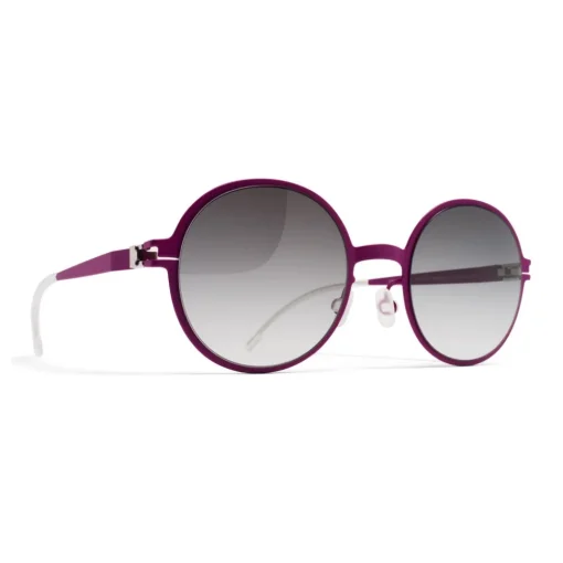 Mykita - Flamingo - First - Lilac Black - Metal Collection - Sunglasses - Eyewear - Avvenice^ Sunglasses & Eyewear