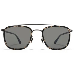 Mykita - Hanno - Lite - Black Antigua - Metal Collection - Sunglasses - Eyewear - Avvenice^ Sunglasses & Eyewear