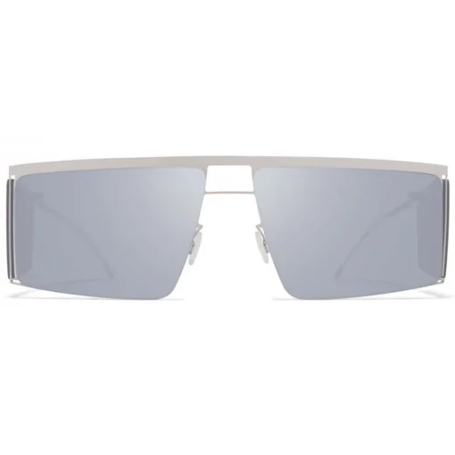 Mykita - HL001 - & Helmut Lang - Silver Grey - Metal Collection - Sunglasses - Eyewear - Avvenice^ Sunglasses & Eyewear
