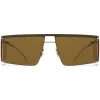 Mykita - HL001 - & Helmut Lang - Green Yellow Brown - Metal Collection - Sunglasses - Eyewear - Avvenice^ Sunglasses & Eyewear