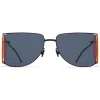Mykita - HL002 - & Helmut Lang - Black Pink Dark Grey - Metal Collection - Sunglasses - Eyewear - Avvenice^ Sunglasses & Eyewear