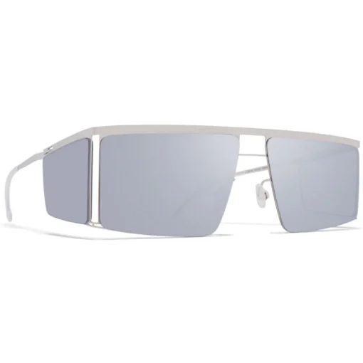 Mykita - HL001 - & Helmut Lang - Silver Grey - Metal Collection - Sunglasses - Eyewear - Avvenice^ Sunglasses & Eyewear
