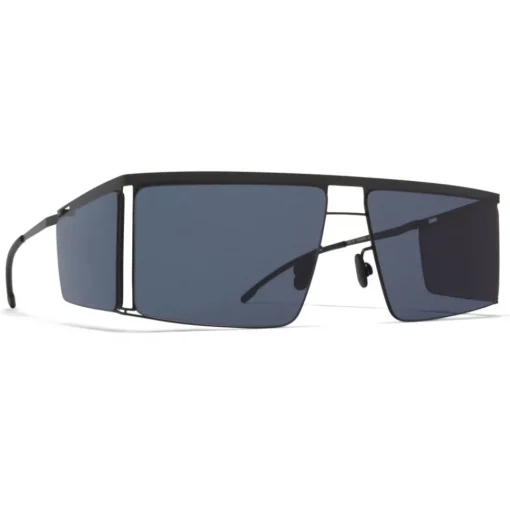 Mykita - HL001 - & Helmut Lang - Black Dark Grey - Metal Collection - Sunglasses - Eyewear - Avvenice^ Sunglasses & Eyewear