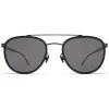 Mykita - Hops - Mylon - Black - Metal Collection - Sunglasses - Eyewear - Avvenice