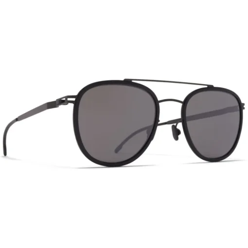Mykita - Hops - Mylon - Black - Metal Collection - Sunglasses - Eyewear - Avvenice