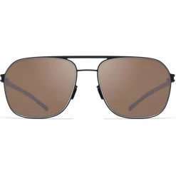 Mykita - Ian - NO1 - Black Brown - Metal Collection - Sunglasses - Eyewear - Avvenice