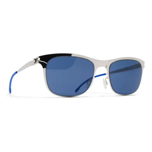 Mykita - Jaguar - First - Silver Blue - Metal Collection - Sunglasses - Eyewear - Avvenice^ Sunglasses & Eyewear
