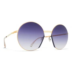 Mykita - Jette - Round Metal Sunglasses - New Collection - Eyewear - Avvenice