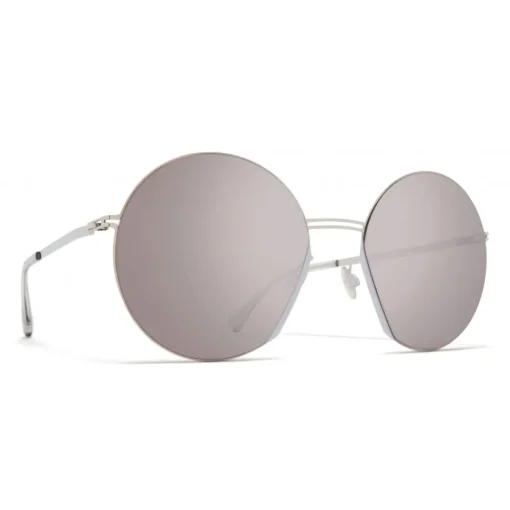 Mykita - Jette - Round Metal Sunglasses - New Collection - Eyewear - Avvenice