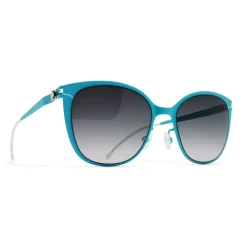 Mykita - Kea - First - Turquoise Black - Metal Collection - Sunglasses - Eyewear - Avvenice