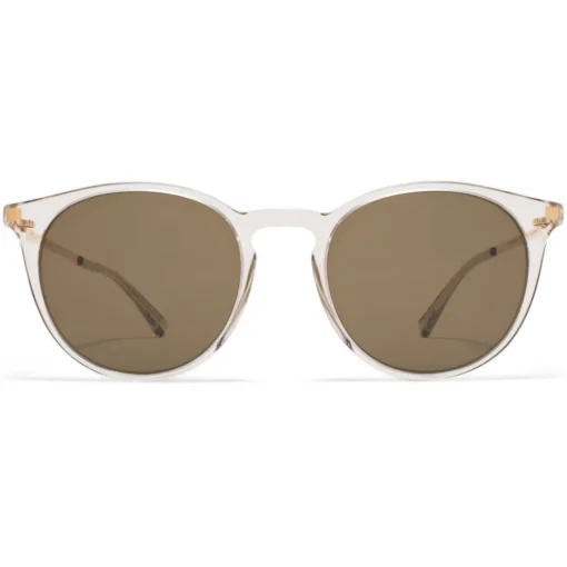 Mykita - Keelut - Lite - Champagne Gold Brown - Acetate Collection - Sunglasses - Eyewear - Avvenice^ Sunglasses & Eyewear