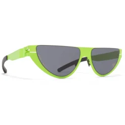 Mykita - Kitt - & Martine Rose - Lime Dark Grey - Metal Collection - Sunglasses - Eyewear - Avvenice