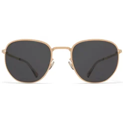 Mykita - Lennard - Lite - Champagne Gold Dark Grey - Metal Collection - Sunglasses - Eyewear - Avvenice^ Sunglasses & Eyewear