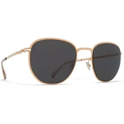 Mykita - Lennard - Lite - Champagne Gold Dark Grey - Metal Collection - Sunglasses - Eyewear - Avvenice^ Sunglasses & Eyewear