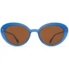 Mykita - Luava - Lite - Blue Copper Brown - Acetate Collection - Sunglasses - Eyewear - Avvenice
