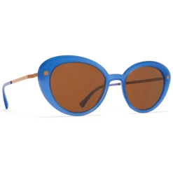 Mykita - Luava - Lite - Blue Copper Brown - Acetate Collection - Sunglasses - Eyewear - Avvenice