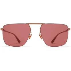 Mykita - Masao - Lessrim - Shiny Copper Purple - Metal Collection - Sunglasses - Eyewear - Avvenice
