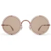 Mykita - MMCRAFT001 - & Maison Margiela - Copper Light Brown - Metal Collection - Sunglasses - Eyewear - Avvenice