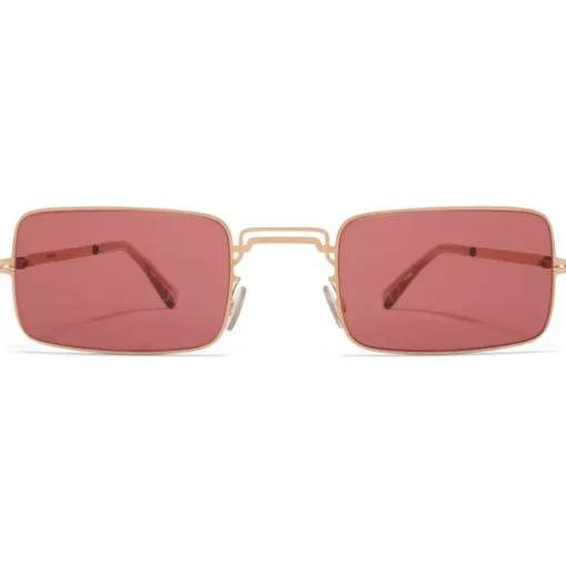 Mykita - MMCRAFT003 - & Maison Margiela - Champagne Gold Purple - Metal Collection - Sunglasses - Eyewear - Avvenice^ Sunglasses & Eyewear
