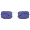 Mykita - MMCRAFT003 - & Maison Margiela - Silver Indigo - Metal Collection - Sunglasses - Eyewear - Avvenice^ Sunglasses & Eyewear